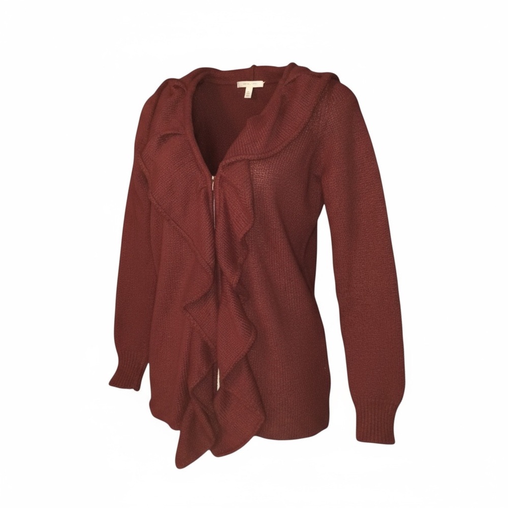 Simply Vera by Vera Wang Ruffled Sweater